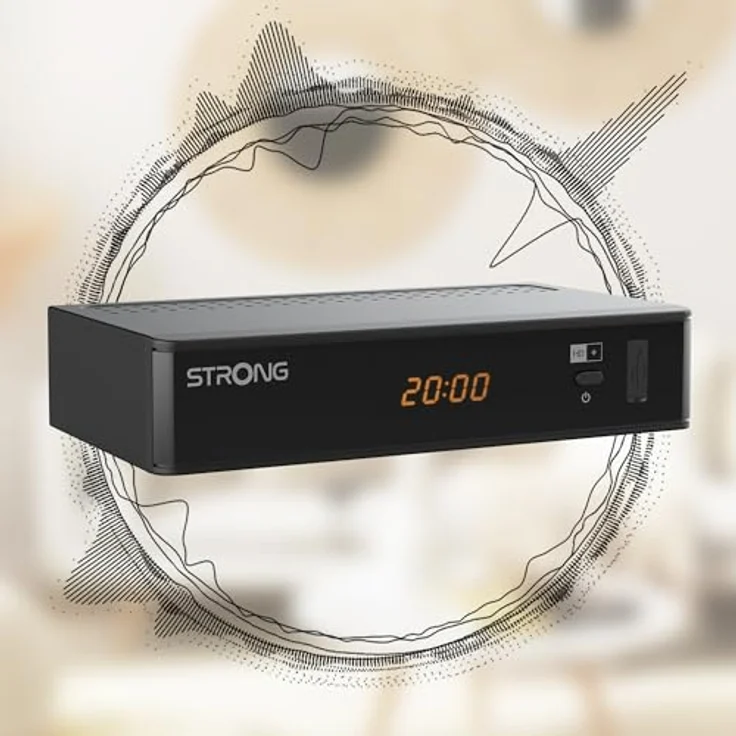 STRONG SRT7815 Digitaler HD Satelliten-Receiver, HD-SAT-Empfang, DVB-T2 HD, inklusive HD+ Karte für Deutschland - Preisvergleich – Bild 5