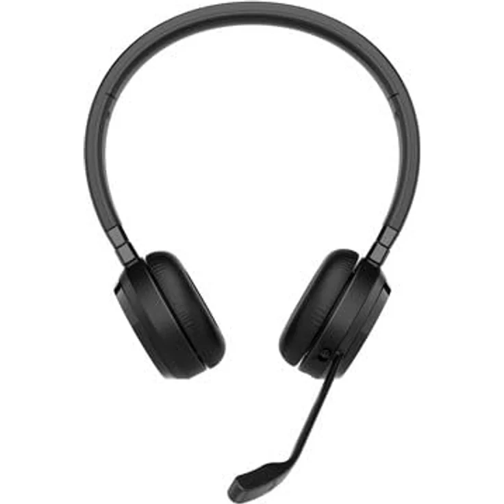 Jabra Evolve 65 TE Link MS Stereo Wireless Kopfhörer - Microsoft Teams zertifiziert, Dual Connectivity, 12 Stunden Akkulaufzeit, rot – Bild 2