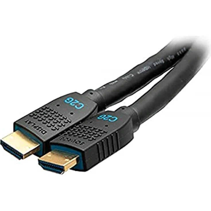 C2G 35 ft Performance Series Ultra Flexible Active High Speed HDMI-Kabel – 4K 60 Hz, CMG (FT4) zertifiziert, für Xbox, Blu-ray, PS5, Smart TV, Soundbar, Monitoren – Bild 1