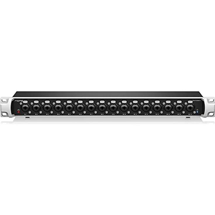 Midas DN4816-I StageConnect Interface, Breakout-Box mit 16 XLR Eingängen für StageConnect und Ultranet, niedrige Latenz, 24 Bit unkomprimiertes PCM – Bild 2