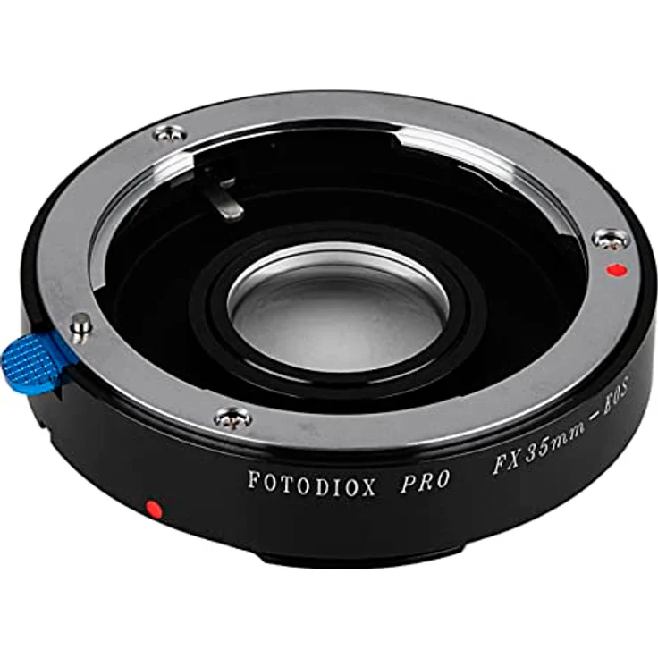 Fotodiox PRO Lens Mount Adapter, 35mm Fuji Fujica X-Mount Lenses to Canon EOS EF Mount DSLR Camera Body for Canon EOS 1D, 1DS, Mark II, III, 5D, Mark II, 7D, 10D, 20D, 30D, 40D, 50D, 60D, Digital Rebel Series, 300D, 350D, 400D, 450D, 500D, 550D – Bild 3