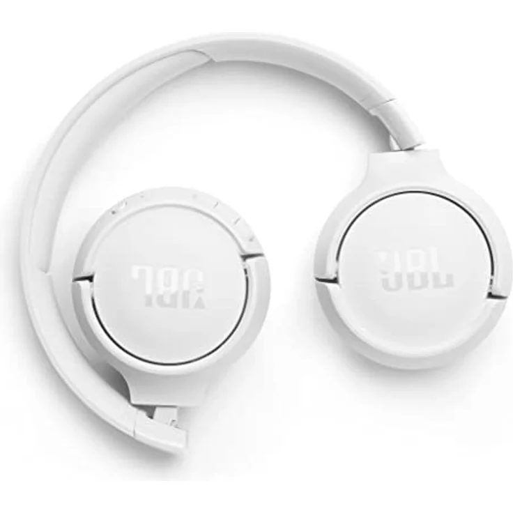 JBL Tune 520BT Wireless On-Ear Kopfhörer – Mit JBL Pure Bass Sound, Bluetooth und leichtem, faltbarem Design – Bis zu 57 Stunden Musikwiedergabe – Weiß – Bild 3