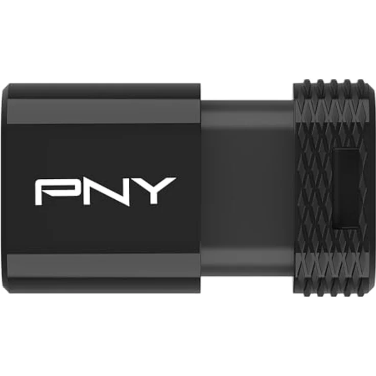 PNY 64GB Elite-X Fit Type-C USB 3.2 Flash-Laufwerk, lesegeschwindigkeit bis zu 200MB/s, ultrakompakt, tragbar, Type-C-Anschluss – Bild 4