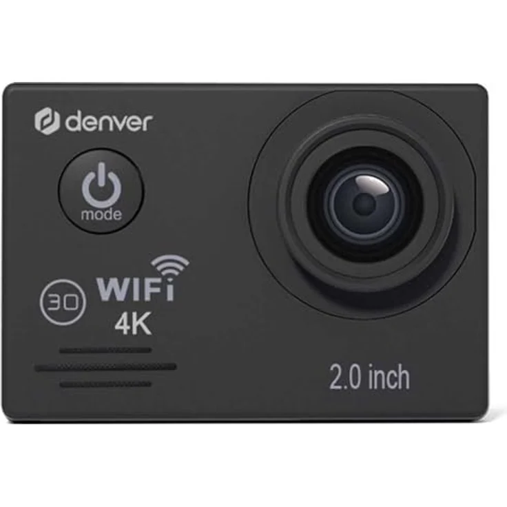 Denver Electronics Sportkamera ACK8064 Grau, mehrfarbig, 15 x 10 x 24 cm, Ref - S0459015 - Action-Cam mit exzellenter Qualität und bestem Preis-Leistungs-Verhältnis – Bild 2