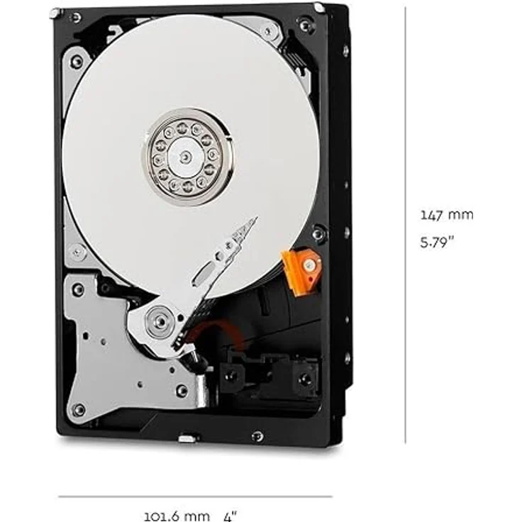 WD Purple Surveillance Hard Drive WD10PURZ - Festplatte - 1 TB - intern - 3.5 Zoll (8.9 cm) - SATA 6Gb/s - 5400 rpm - Puffer: 64 MB (WD10PURZ) – Bild 3