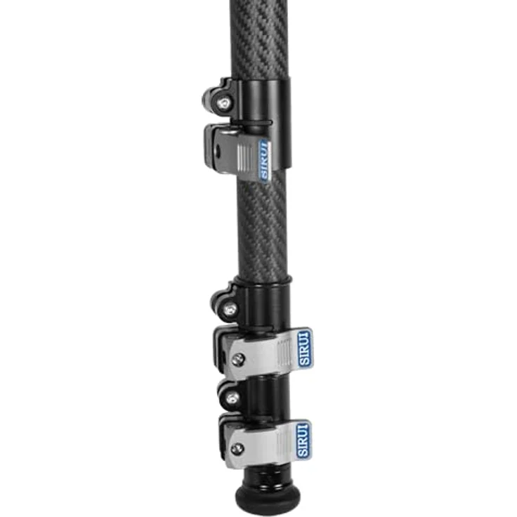 SIRUI SlRUl L-324F Carbon Stativ Reisestativ Kamera mit KS-40 Low Gravity Kugelkopf, 25kg Max. Belastung, Ultraleicht, Kompakt, Schnellverriegelung, für Landschaftsfotografie – Bild 5