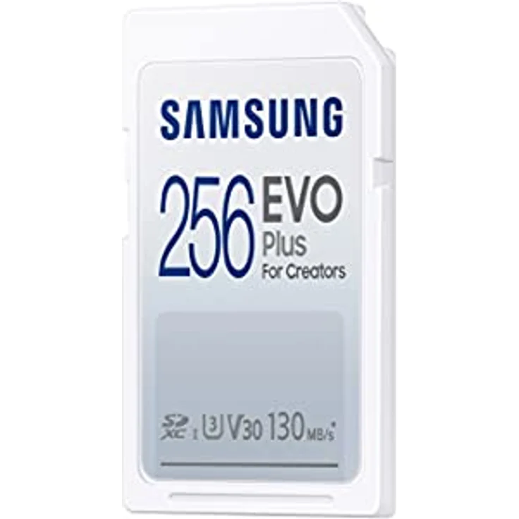 Samsung EVO Plus SD Speicherkarte (MB-SC256K/EU), 256 GB, UHS-I U3, Full HD, 130MB/s Lesen, für Spiegelreflexkameras und Systemkameras – Bild 3