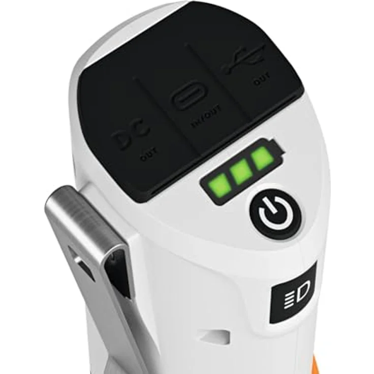 Stihl Powerbank PS1, Ladegerät und Taschenlampe, LED Ladezustandsanzeige, für Smartphone USB - AS2 Akku nicht im Lieferumfang enthalten, 0,2 kg – Bild 3