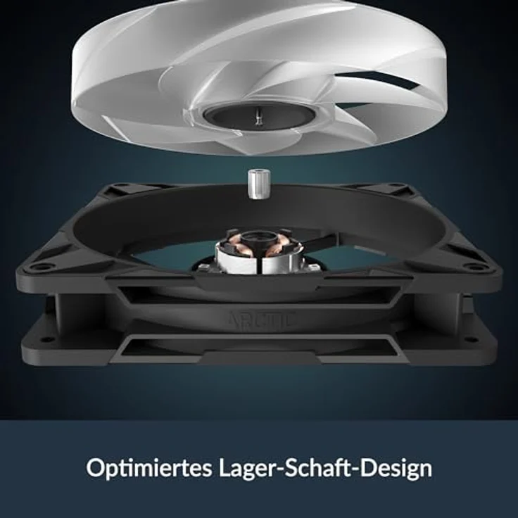 ARCTIC P14 Pro A-RGB PWM-Lüfter, 3er-Pack, 140mm, schwarz, hoher statischer Druck, adressierbare RGB-Beleuchtung, leises Fluidlager – Bild 8