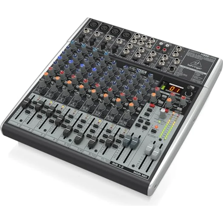 Behringer XENYX X1622USB 16-Kanal 2/2 Bus Mischpult mit XENYX Mic Preamps, 1-knob Kompressoren, 24-bit Multi-FX und USB Audio Interface – Bild 5
