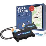 YUKAtrack EasyWire GPS Fahrtentracker, inklusive SIM-Karte und Datenflat, wasserbeständig, mit Geo Fencing und Fahrtenbuch