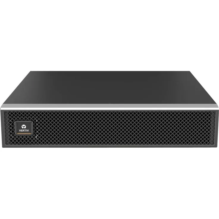 Vertiv Liebert GXT5 USV-Anlage, Rack-montierbares Batteriegehäuse mit 4 x 9 Ah Bleisäure-Batterien, 2U mit Rail-Kit