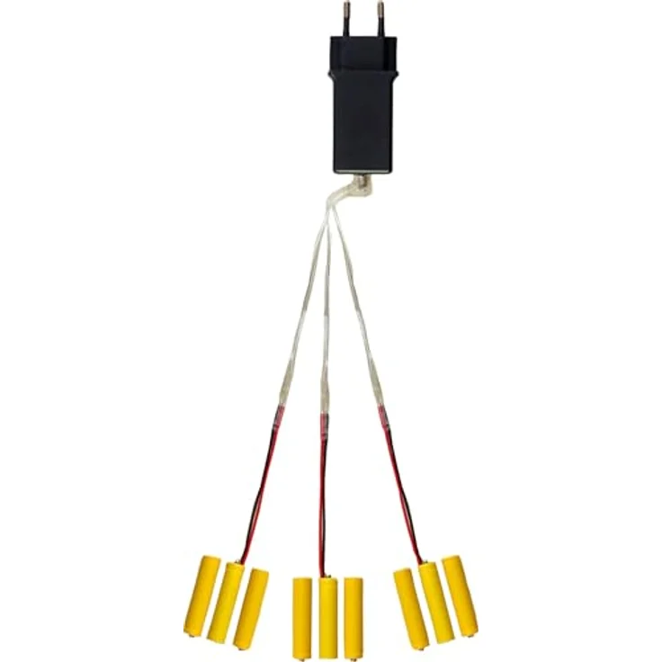 Coen Bakker Batterie Adapter 3 x 3 AA Mignon, 4,5V Wandler mit 4m Kabel für LED-Geräte – Bild 3