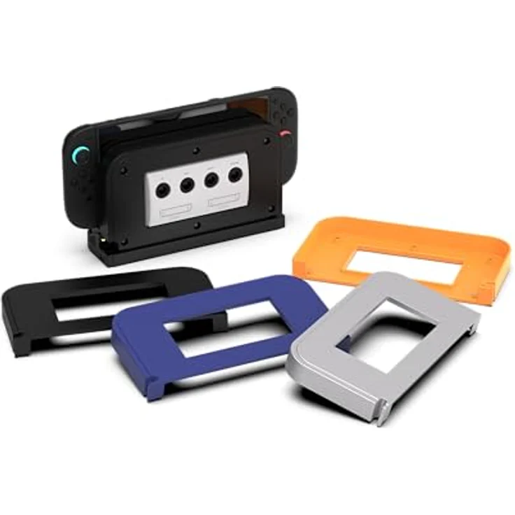 Retro Fighters RF Battle Dock für Nintendo Switch 2, Adapter mit 4 GameCube-Controller-Ports und austauschbaren Faceplates – Bild 4