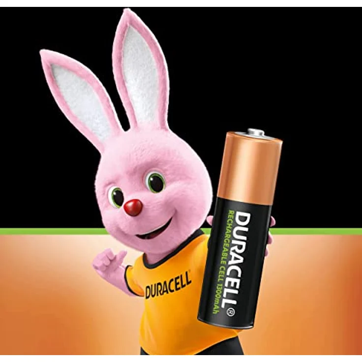 Duracell Rechargeable AA 1300 mAh Mignon Akku Batterien LR6, 4er Pack – Bild 2