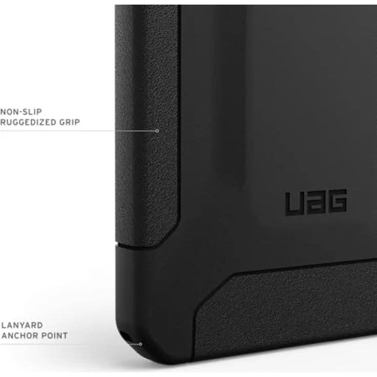 URBAN ARMOR GEAR Scout Case für Samsung Galaxy A57 5G, sturzfest nach Militärstandard, Displayschutz durch erhöhten Rand, schwarz – Bild 4