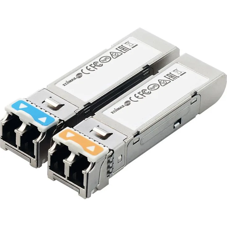Edimax Pro MG-10GAS1 SFP+ Modul, Transceiver, Silber, 10 Gbit/s, 10 km, 1310 nm, Duplex