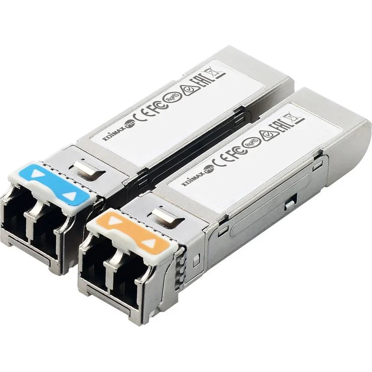 Edimax Pro MG-10GAS1 SFP+ Modul, Transceiver, Silber, 10 Gbit/s, 10 km, 1310 nm, Duplex – Bild 1