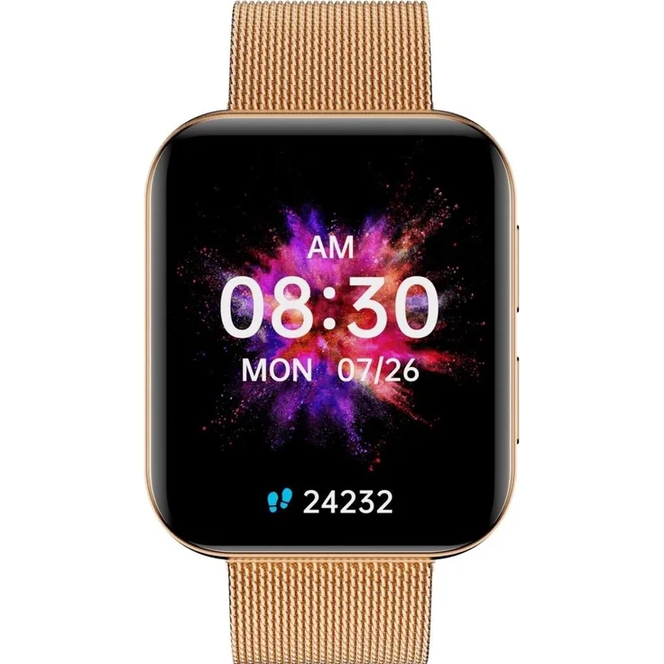 Garett GRC Maxx Stahlgold Sportuhr + Smartwatch