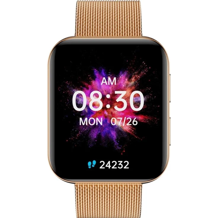 Garett GRC Maxx Stahlgold Sportuhr + Smartwatch