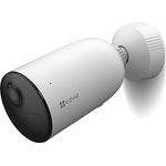 EZVIZ Akku Kamera, 100% kabellos, 2MP Außenkamera mit PIR Sensor und Farbnachtsicht, aktive Verteidigung mit Siren und Spotlight, Zwei-Wege-Audio, 5400mAh Batterie. KI Personenerkennung verfügbar, CB3
