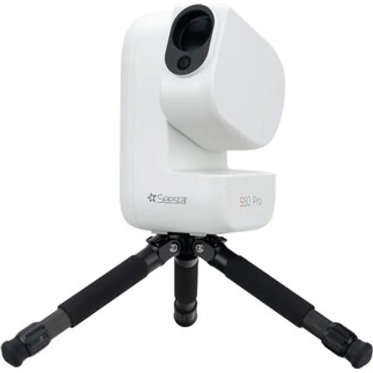 ZWO Seestar S50 Pro, Smart-Teleskop mit 4K Auflösung, 128 GB Speicher, App-Steuerung, Akkulaufzeit bis zu 9 h