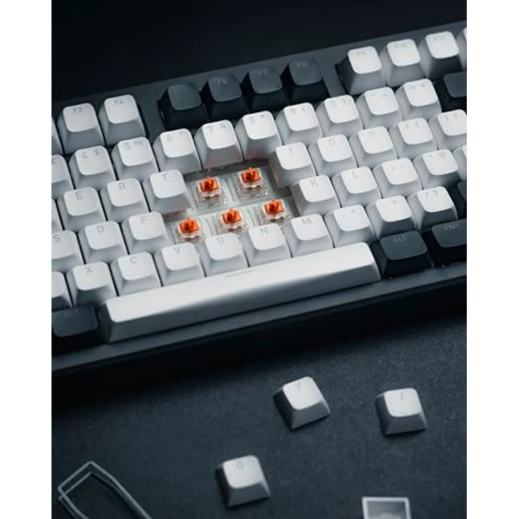 Hator Rockfall 3 TKL Wireless, Gaming-Tastatur mit mechanischen Switches, RGB-LED-Hintergrundbeleuchtung, Schwarz – Bild 9