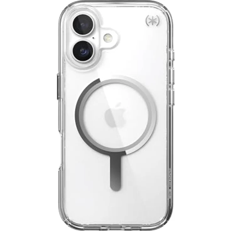 Speck Presidio Perfect Clear + MS für Apple iPhone 17, transparente Smartphone-Hülle mit MagSafe und Microban-Beschichtung, maximale Fallhöhe 4 Meter – Bild 4