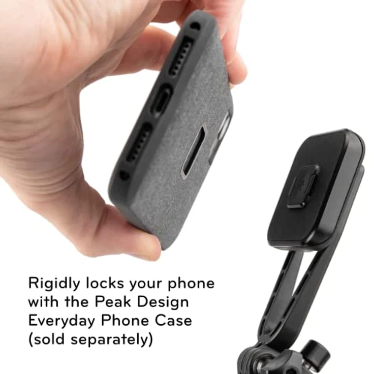 Peak Design Creator Kit, Smartphone Halterung mit SlimLink-Befestigung, Schwarz – Bild 3