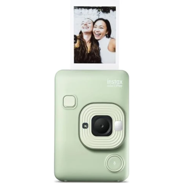 INSTAX Mini LiPlay Matcha Green, Fotodrucker mit Selfie-Spiegel und QR-Code-Tonung – Bild 2