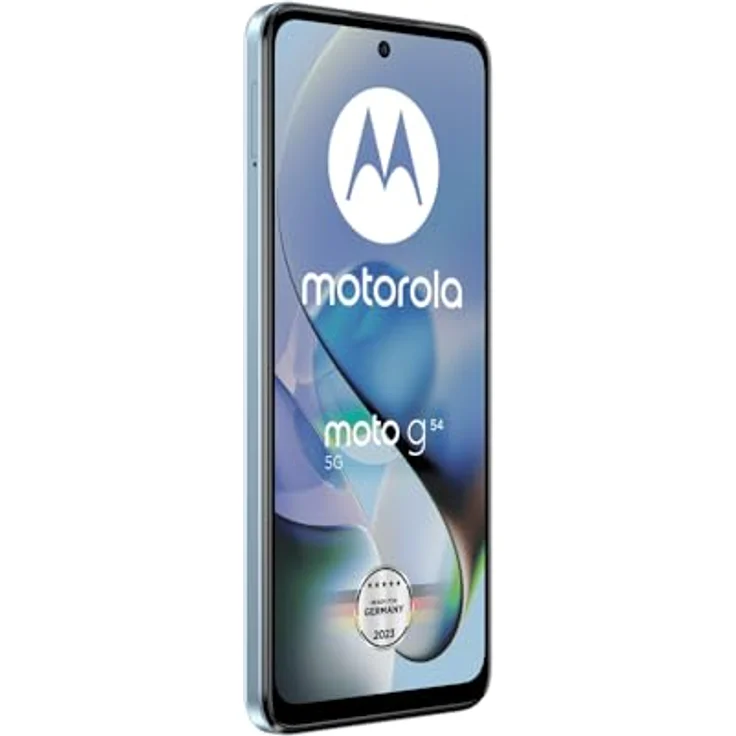 Motorola Moto G54 (256 GB, Glacier Blue, 6.50", SIM + eSIM, 50 Mpx, 5G), Smartphone, Blau – Bild 4