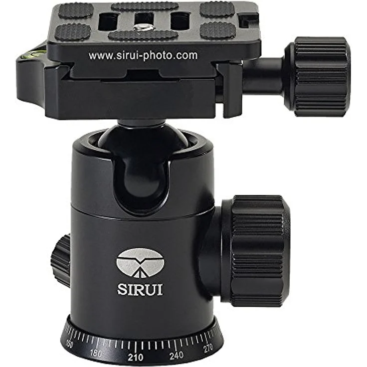 Sirui ET-1204-E-10 Easy Traveler Dreibeinstativ mit E-10 Kopf (Carbon, Höhe: 139 cm, Gewicht: 1,04kg, Belastbarkeit: 8kg) mit Tasche und Gurt – Bild 3