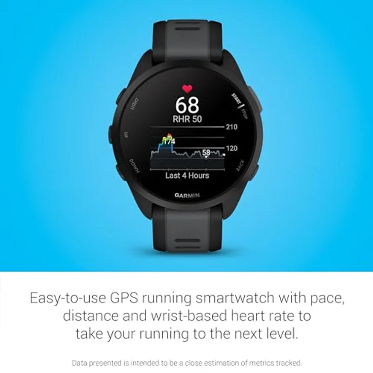 Garmin Forerunner® 165 Musik, Lauf-Smartwatch, buntes AMOLED-Display, Trainingsmetriken und Wiederherstellungseinblicke, Musik am Handgelenk, Schwarz – Bild 4