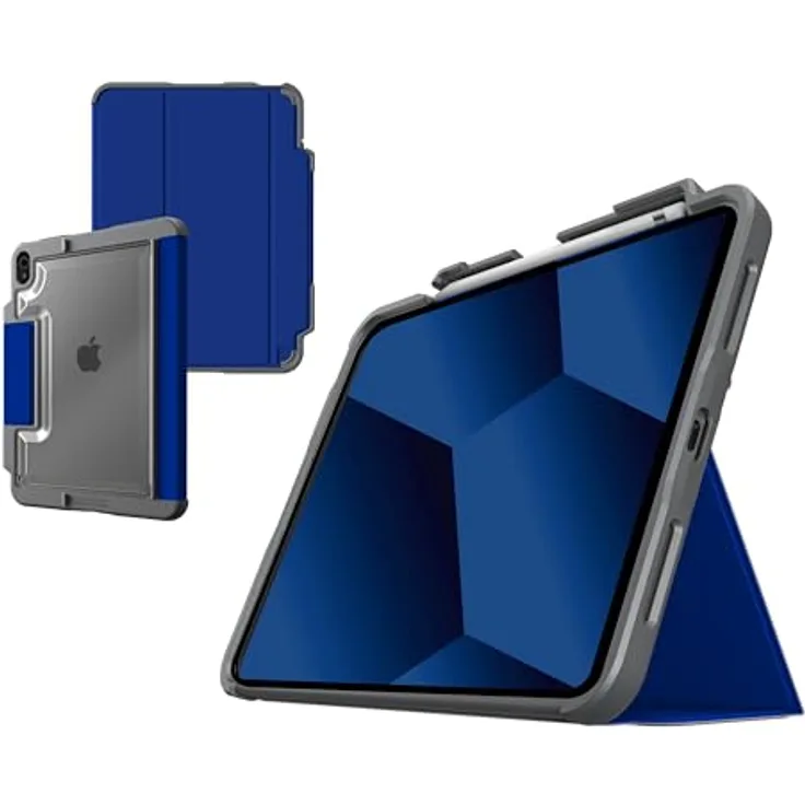 STM Dux Plus Case (iPad 2022 (10. Gen)), Tablet Hülle, Blau