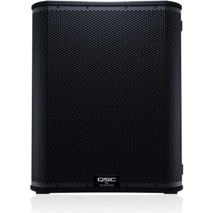 QSC KS118, Aktiver Subwoofer mit 3600-Watt-Verstärker, 18-Zoll-Treiber und DSP Steuerung, schwarz