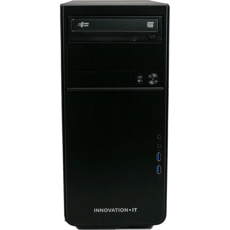 Innovation IT Desktop PC Intel i5-14400, 16 GB RAM, 512 GB M.2 NVMe SSD, dedizierte Grafikkarte