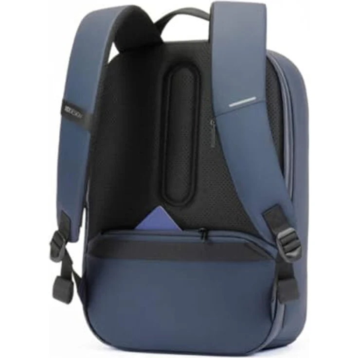 XD Design Bobby Edge Business-Rucksack, 46 cm Laptopfach, navy, 100% PET, 33 cm x 20 cm – Bild 3