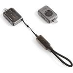 SATECHI M.2 NVMe Mini SSD-Gehäuse, 10 Gbps Übertragungsgeschwindigkeit, bis zu 2TB Speicher, aktive Selbstkühlung, tragbares USB-C-Gehäuse, geeignet für NVMe 2230 SSDs (SSD nicht enthalten)