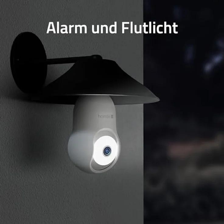 Hombli Überwachungskamera Bulb Cam 4K (Außenbereich) mit Bewegungs- und Geräuscherkennung – Bild 6