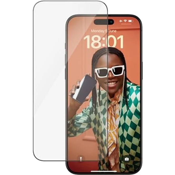 Panzer Glass PanzerGlass Displayschutz für Apple iPhone 15 Pro Max, Schutzfolie mit hoher Transparenz und Kratzfestigkeit – Bild 2