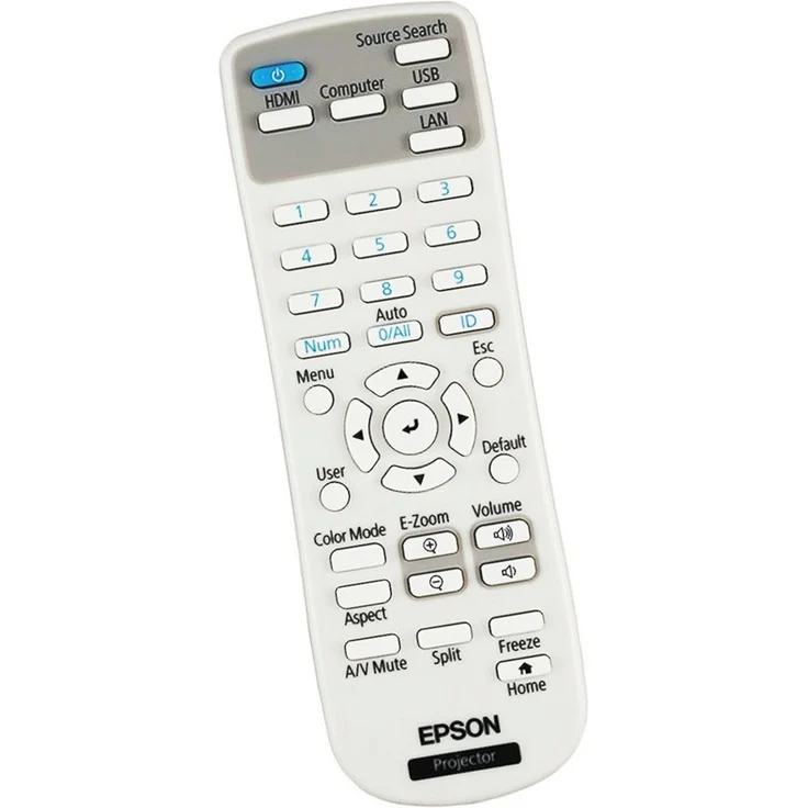 Epson 2221508, 222150800 Fernbedienung, Original Ersatzfernbedienung für kompatible Projektoren mit voller Funktionalität
