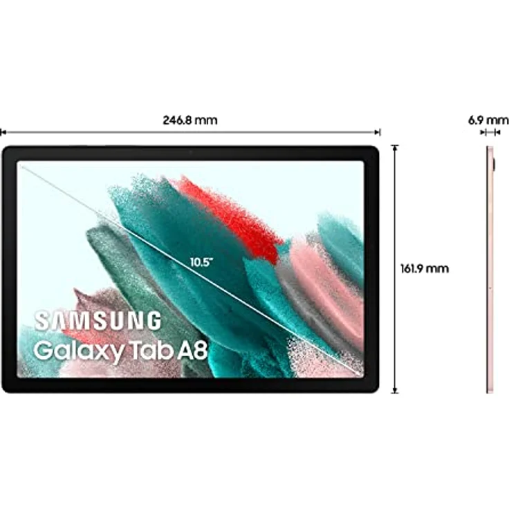 Galaxy Tab A8 WiFi 128 GB Rosa – Bild 2