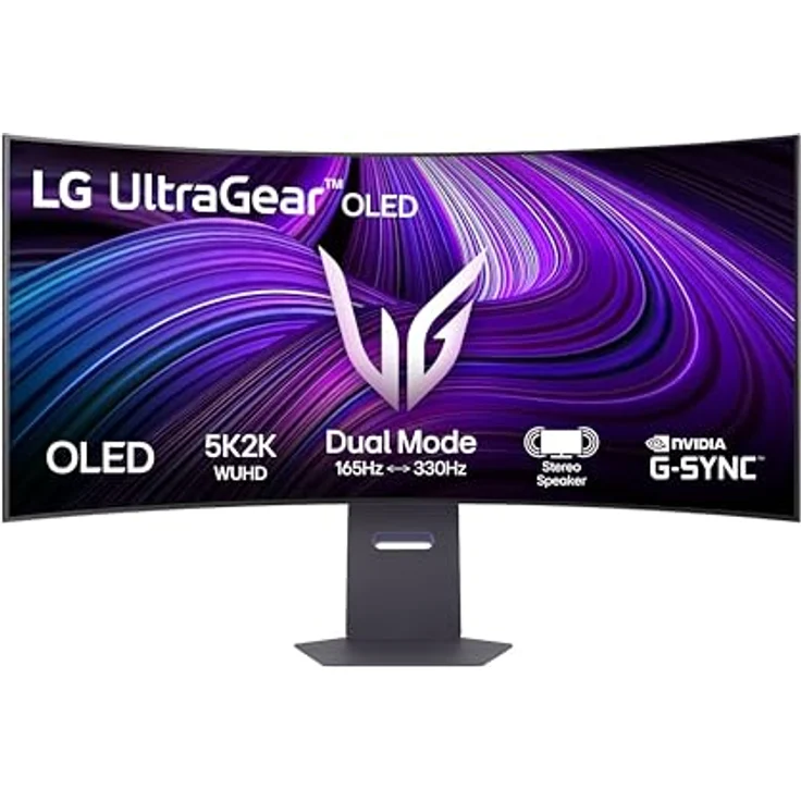LG Ultragear™ 45GX950A-B Gaming PC-Monitor, 45 Zoll WUHD OLED, 165 Hz, 0,03 ms, DisplayHDR™ 400, FreeSync Premium Pro, G-Sync – Bild 1