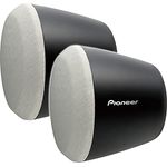 PIONEER TS-STX080, Satellitenlautsprecher für Wohnmobile & Camper (2er-Set) mit 78 mm, 100 W max., 20 W RMS, 4 Ohm, flexible Montagearme und Lautsprechergrills – für Autoradio & Mediacenter