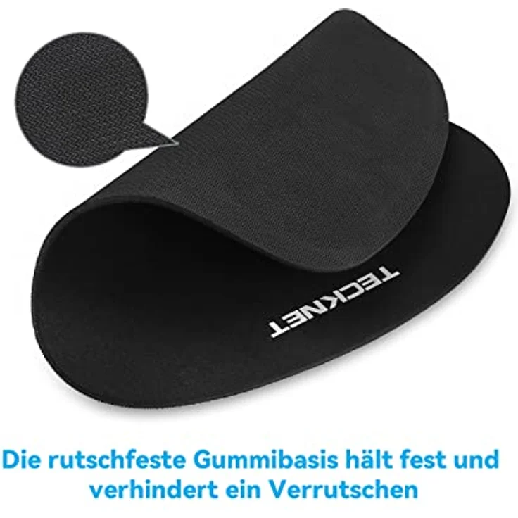 Mauspad, TeckNet Ergonomisches Komfort Mousepad Office Mat Gel mit Handgelenkauflage für Computer und Laptop – Bild 5