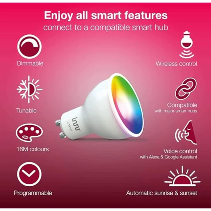 Innr GU10 colour RGBW_CCT RS230 C ZigBee 3.0 – Bild 9