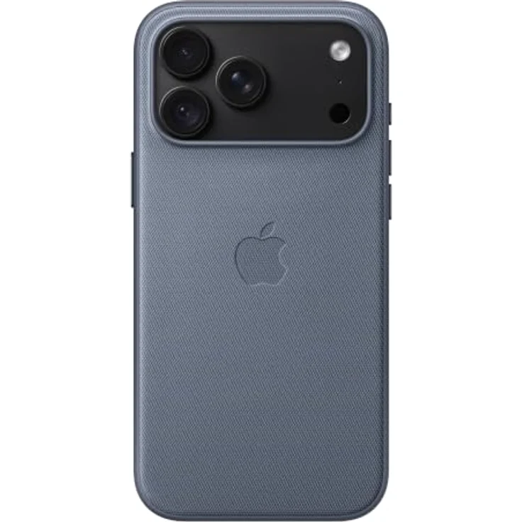 Apple TechWoven Case iPhone 18 Pro Max, Chambrayblau, MagSafe-kompatibel, recyceltes Polyester mit Magneten für kabelloses Laden – Bild 4