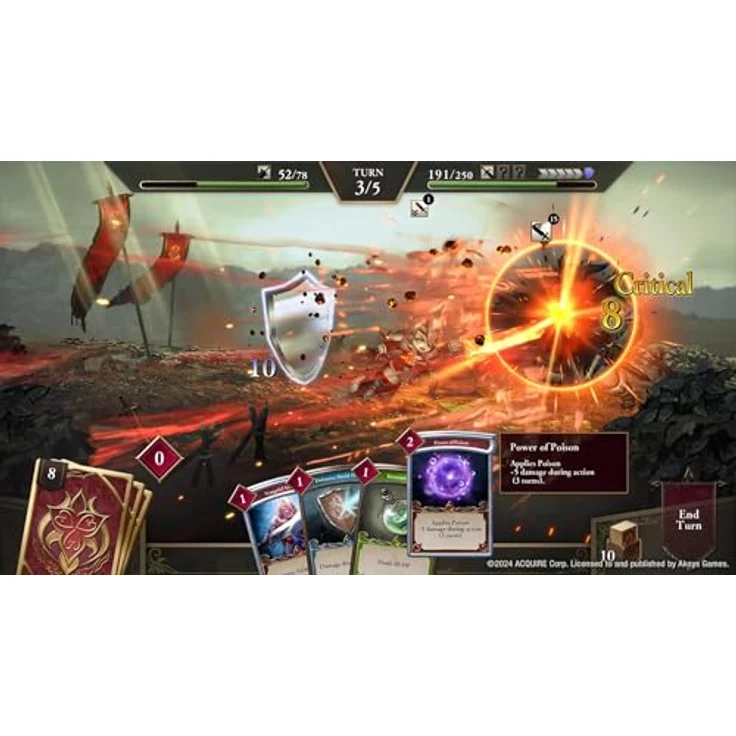 Reef Entertainment C.A.R.D.S. RPG: The Misty Battlefield -Total Warfare Edition- für PS5, Roguelike-Deckbuilding und SRPG-Kampfmechanik – Bild 2