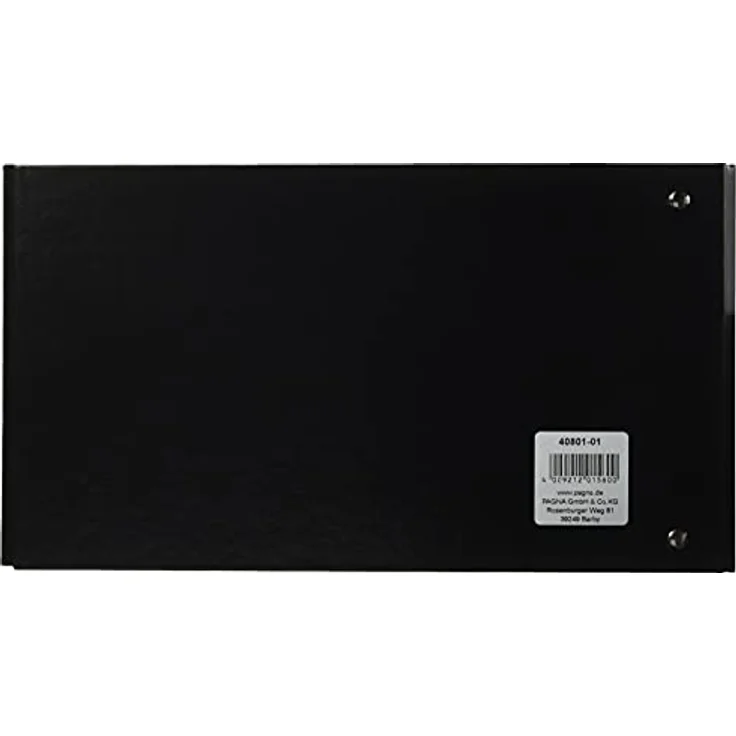 PAGNA Aktenordner Bankordner Basic Colours A5 quer schwarz, ideal für Kontoauszüge im DIN lang Format – Bild 2