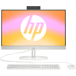 HP 24-cr0337ng, All-in-One PC mit 23,8 Zoll FHD Display, Intel® Core™ i3-1315U, 8 GB RAM, 512 GB SSD, UHD Graphics, Muschelweiß, Windows 11 Home (64 Bit)
